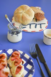 Ord keramisk skærebræt "bon appetit"