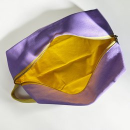 LEY! Pouch - LILAC-YELLOW