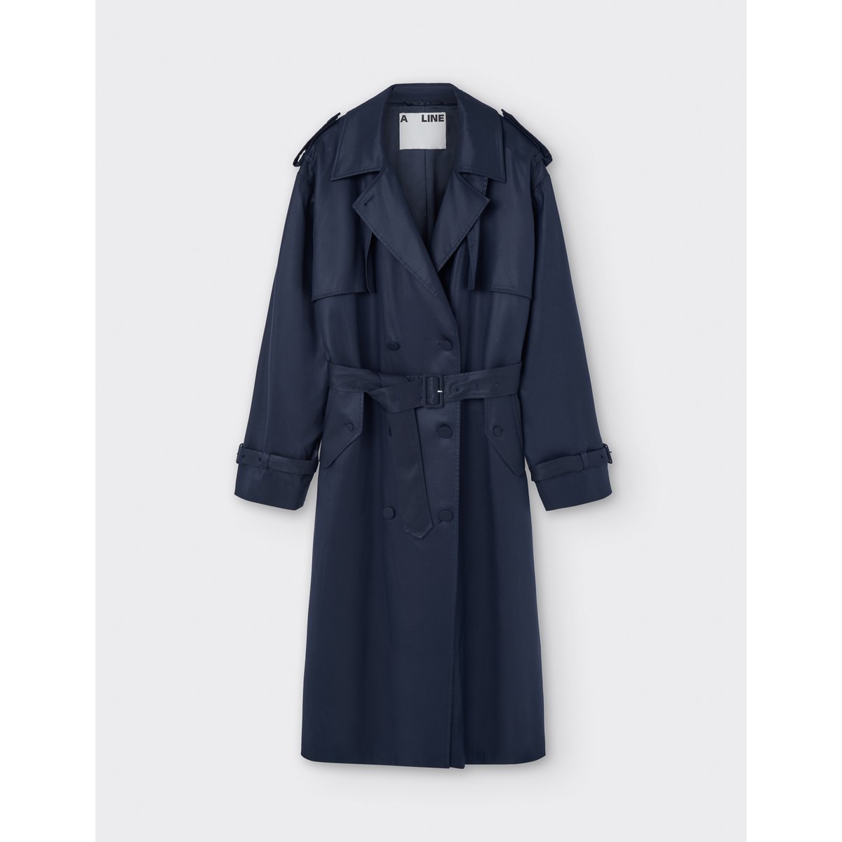 Trenchcoat met riem