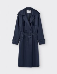 Trenchcoat med bælte