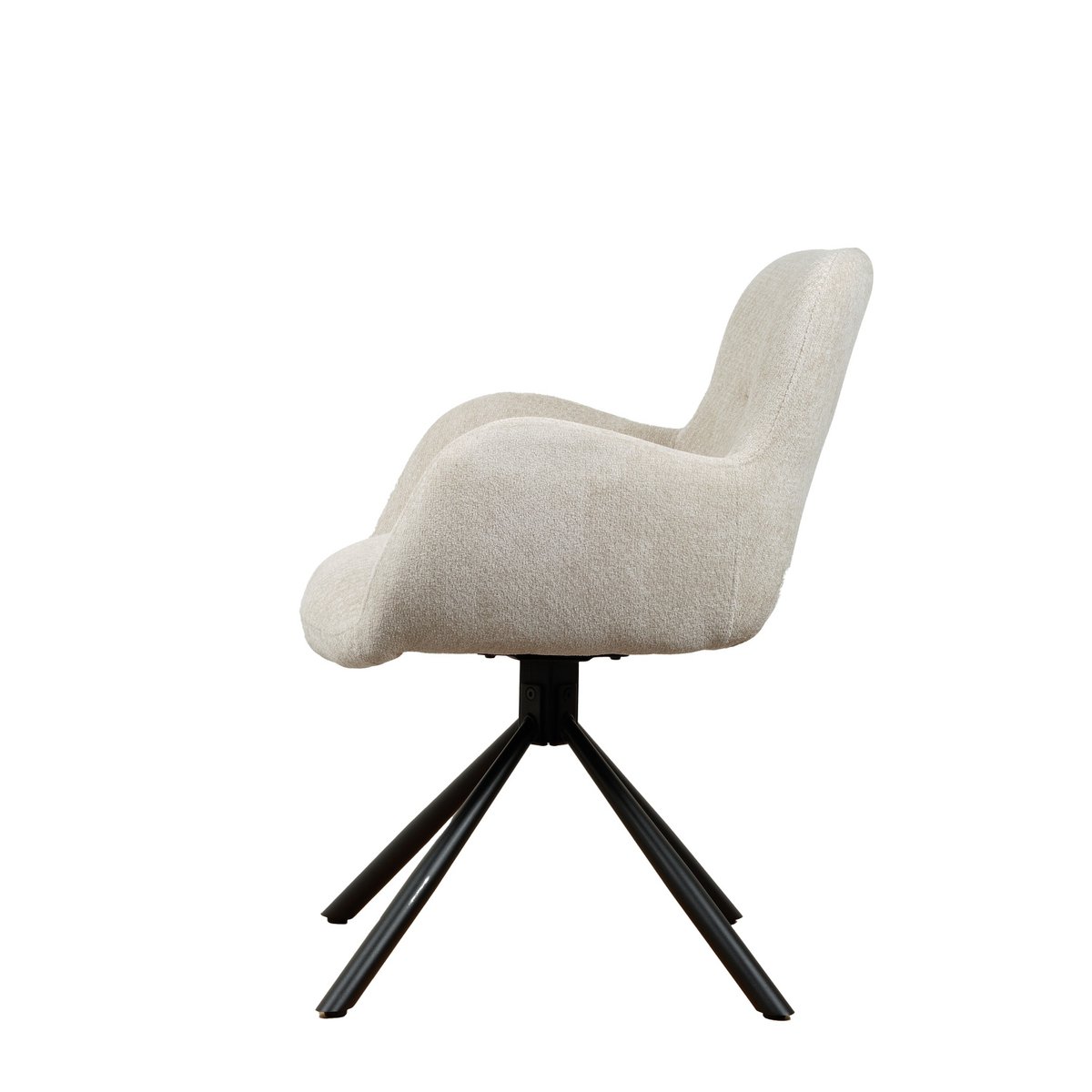 Silla giratoria Leta - Crudo - Laponia
