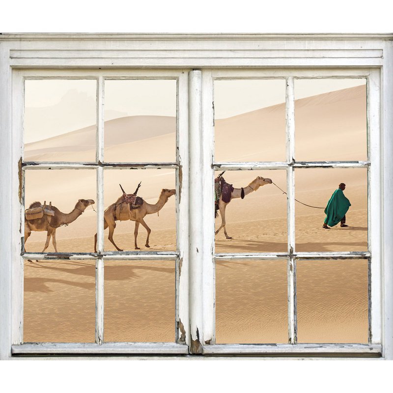 3D wall sticker - Camels