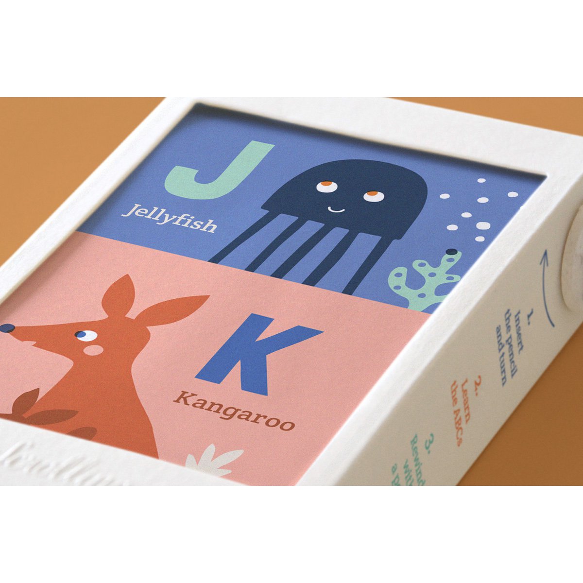 ABCs Lernbuch mit Tieren - Scrollino ABC Zoo