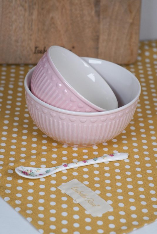 Kitchen towel Polka dot mustard 50x70 cm Isabelle Rose