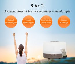 Happiness Pro - Dark Wood - Aroma Diffuser