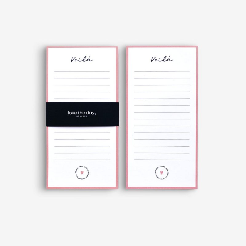 bloc-notes et voilà