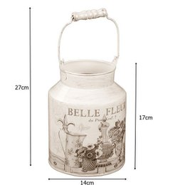 Fleur milk can