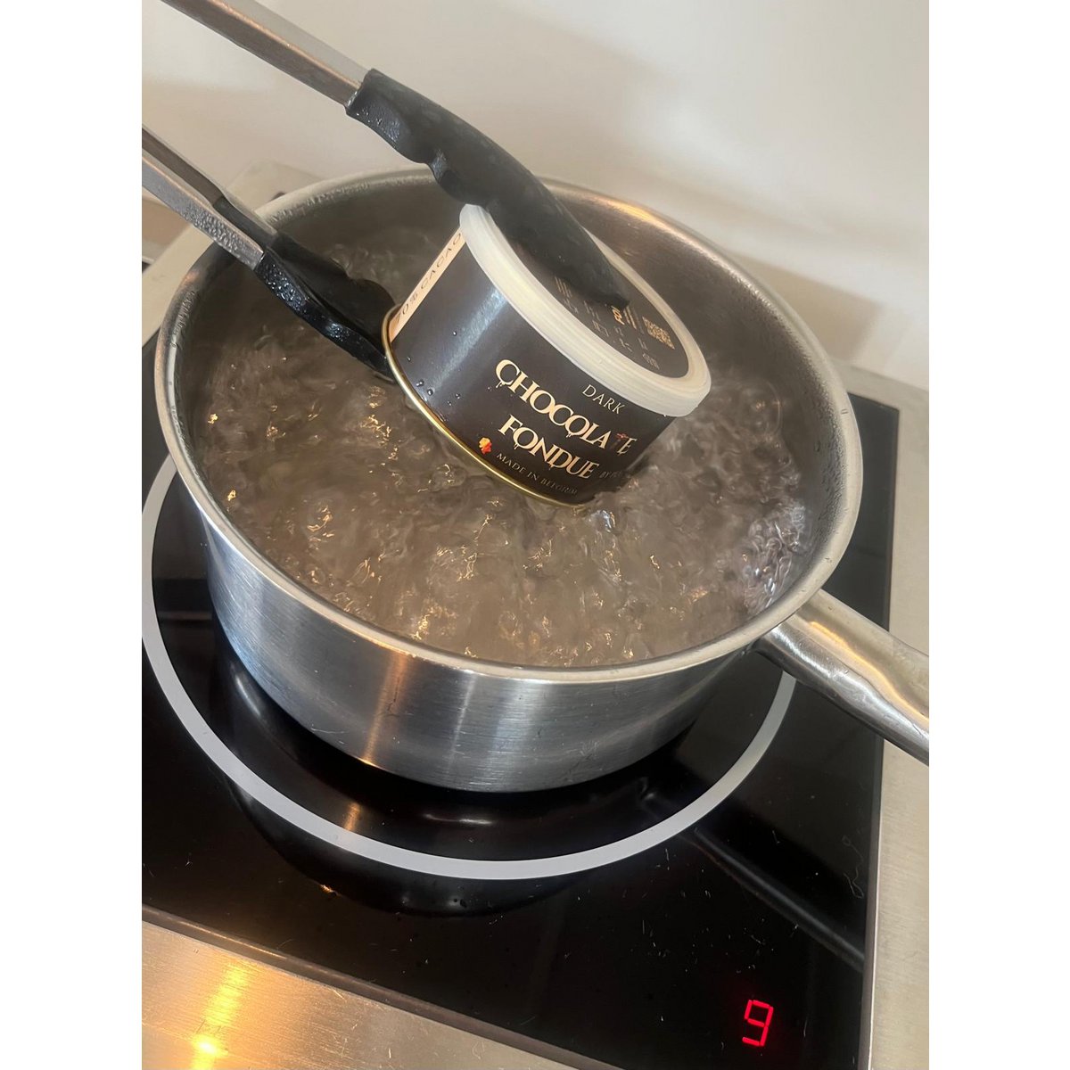 Fondue de chocolate oscuro