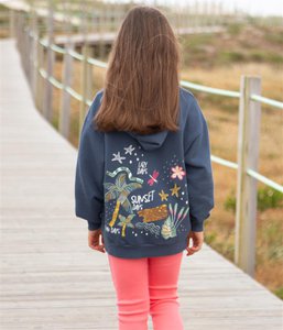 Übergroßer Tropicalia-Hoodie