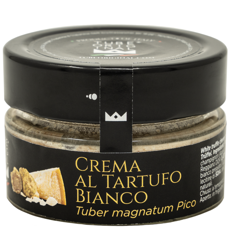 Crema di Tartufo Bianco con Parmigiano Reggiano DOP – Umbria · 80 g