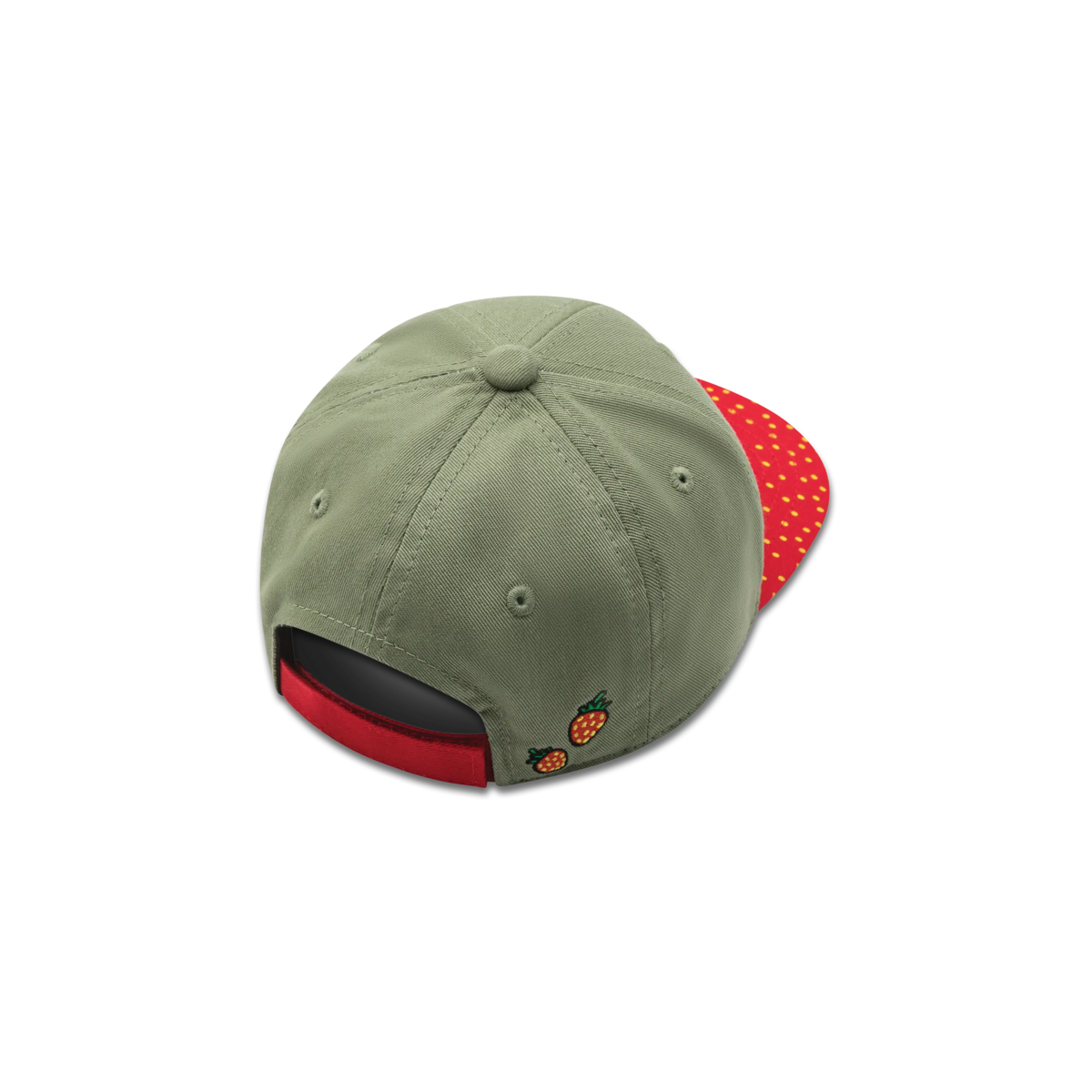 koaa – Der kleine Maulwurf "Erdbeere" – Snapback green/red