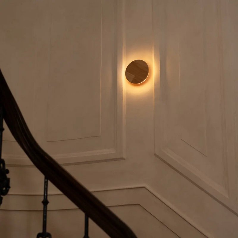 Lou Light Brown Rechargeable Wall Light