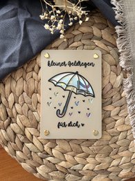 Money gift card - creative packaging for money gifts - financial injection, thank you & gift idea Thank you money rain