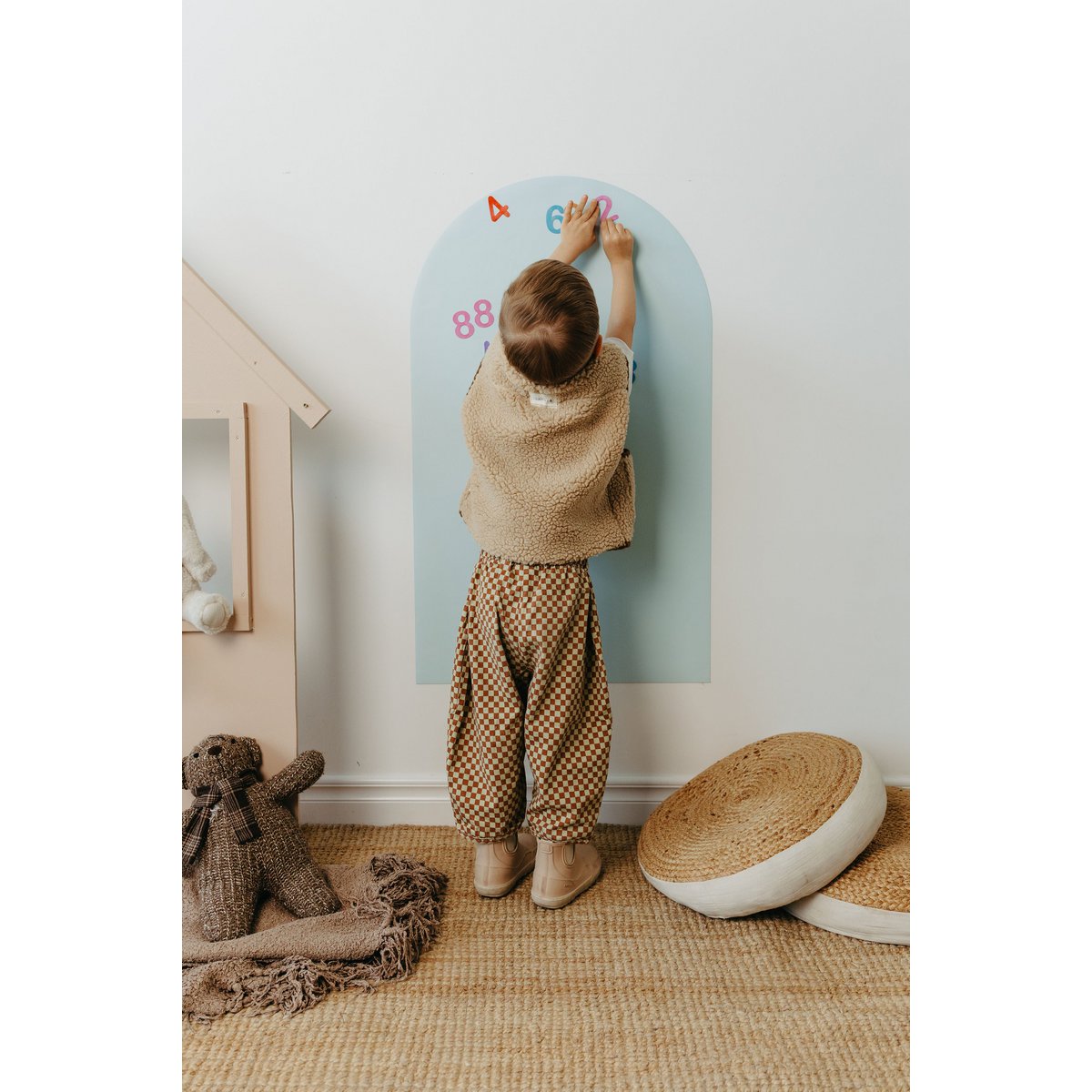 Magnetic board for children - Arche - Light Blue