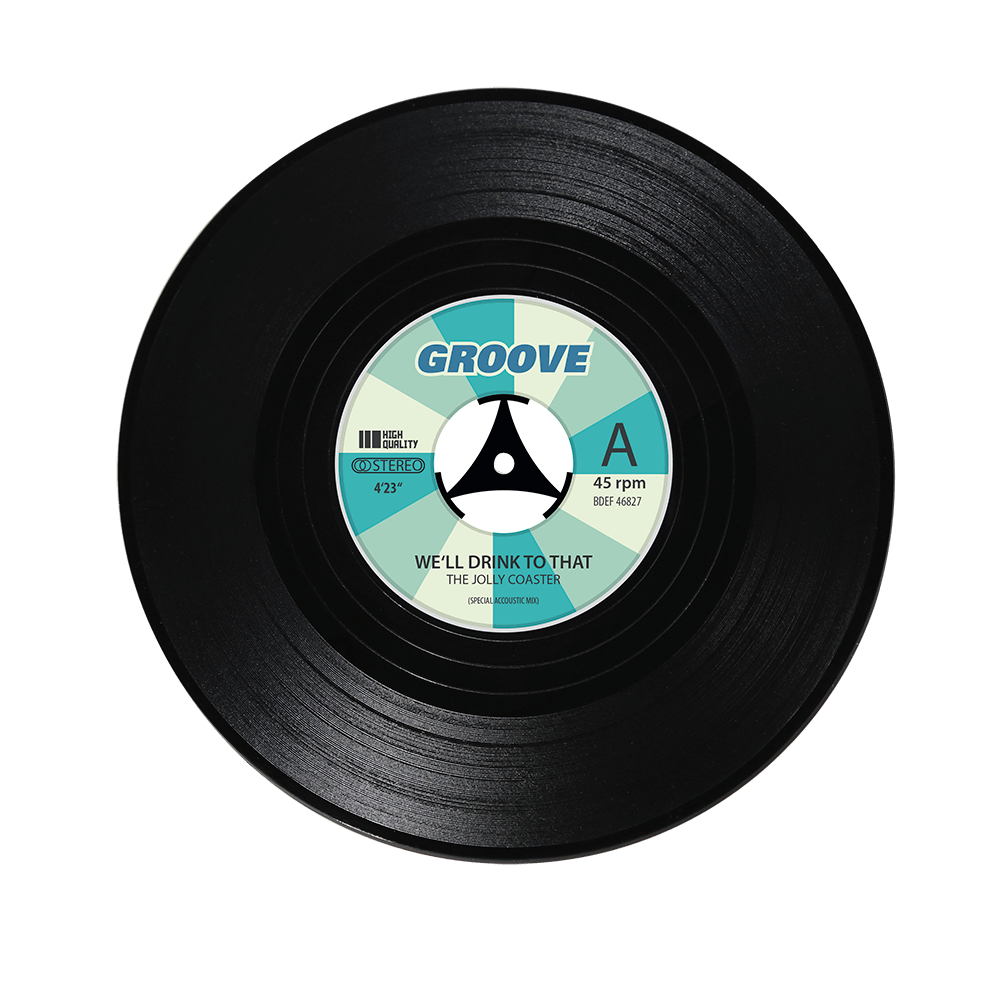 Vinyl coaster, Record,