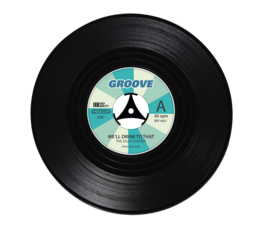 Vinyl coaster, Record,
