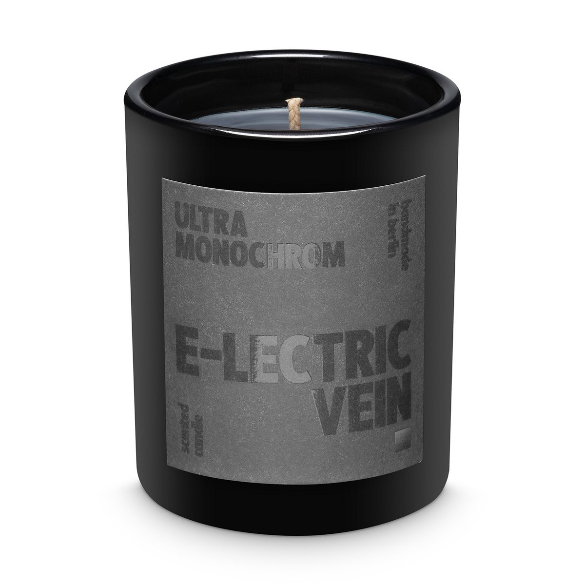 Scented candle E-lectric Vein, large
