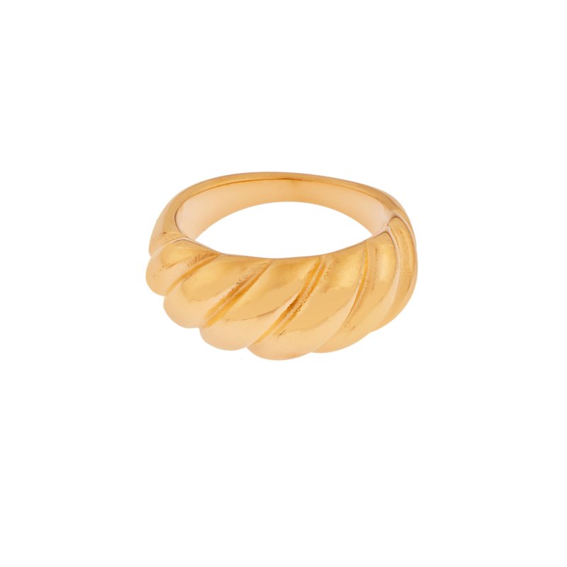 RING SIGNET CROISSANT