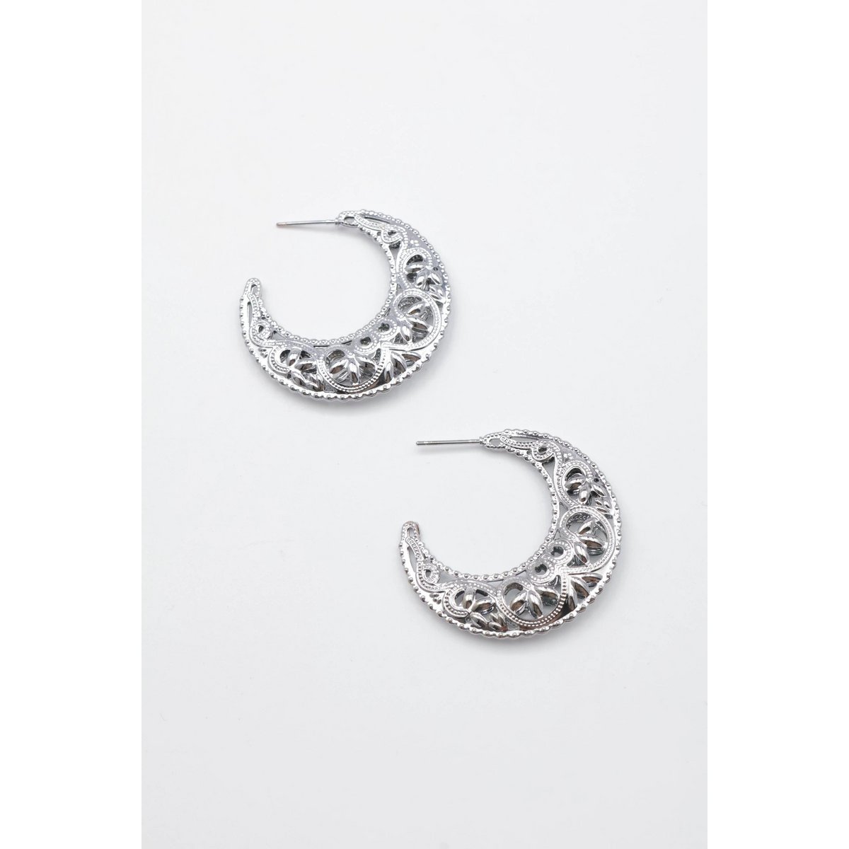 Boucles d’oreilles en acier inoxydable