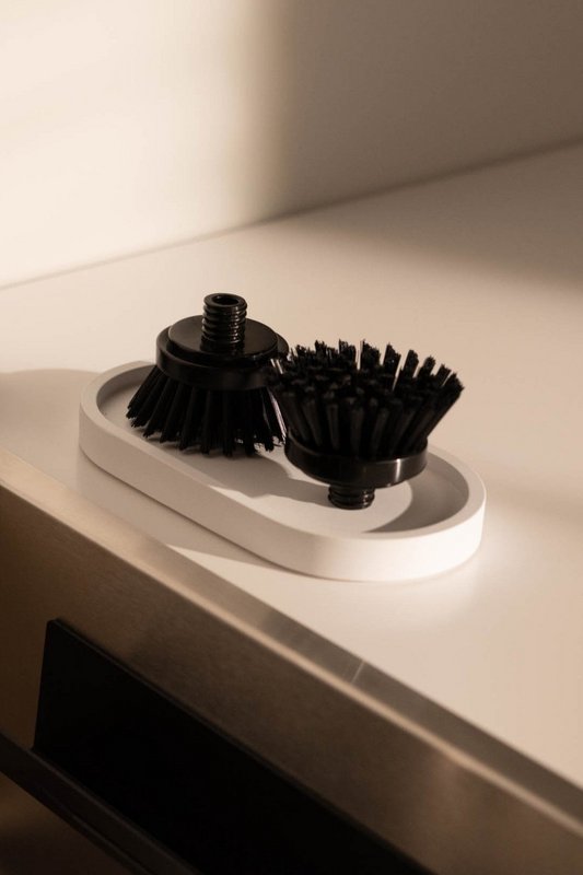 Brosses interchangeables avec embout en plastique (lot de 2)