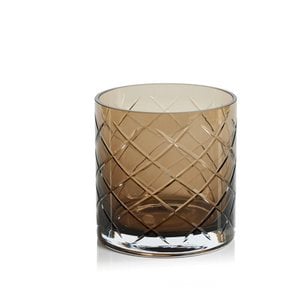 Hurricane Crystal Lamp Wind Light Small Brown(cc2101-80crystal-choc-small)