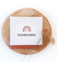 Kraambezoekboek stip regenboog roeststip