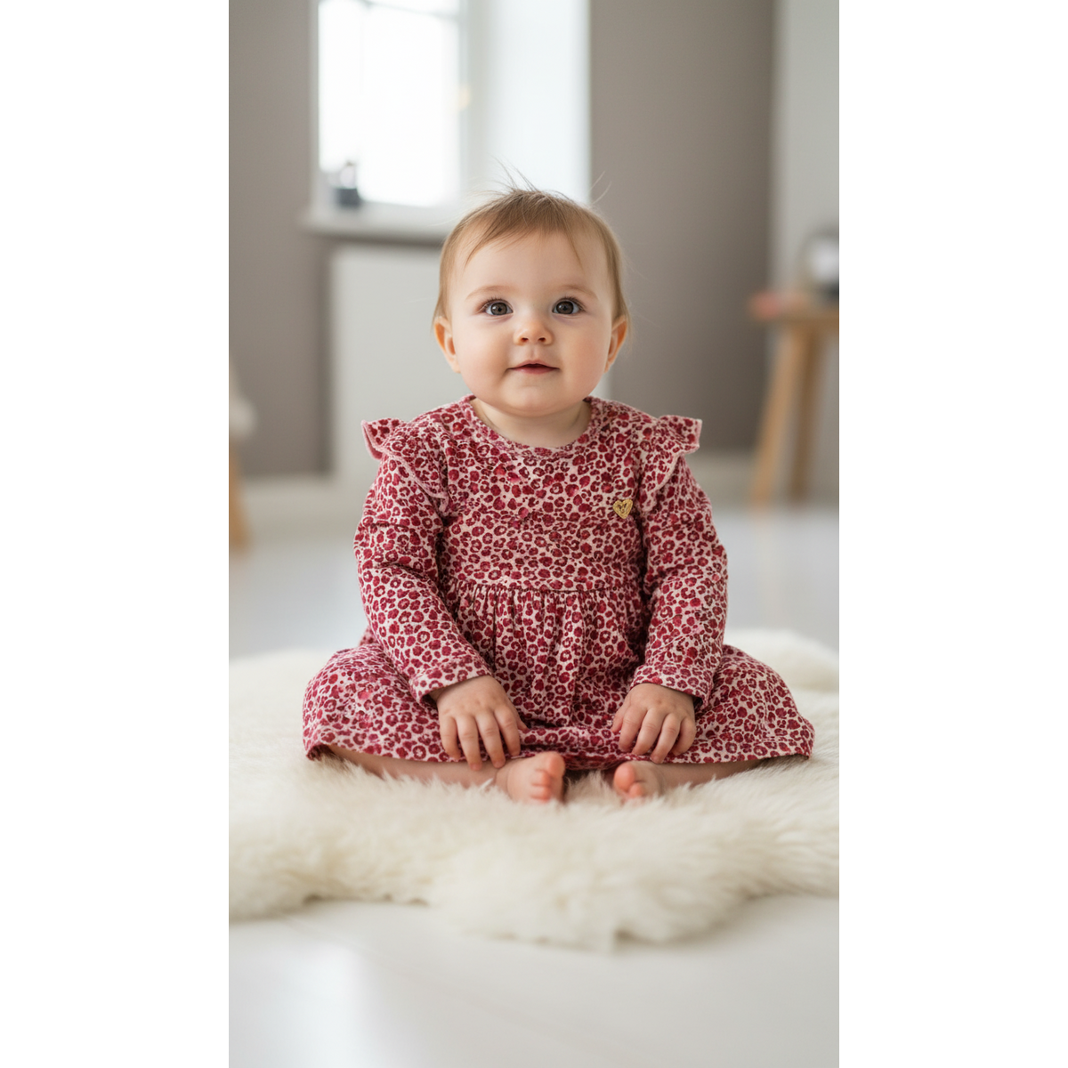 Little Chiq Baby jurk panterprint