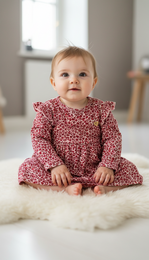 Little Chiq Baby jurk panterprint
