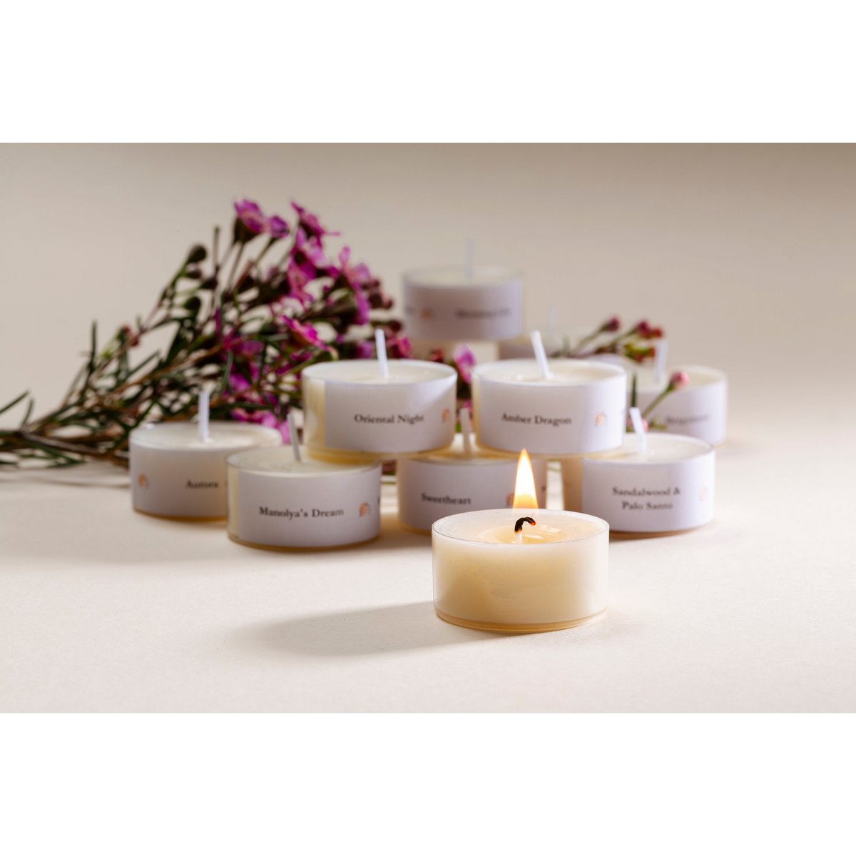 Oriental Night scented tea lights