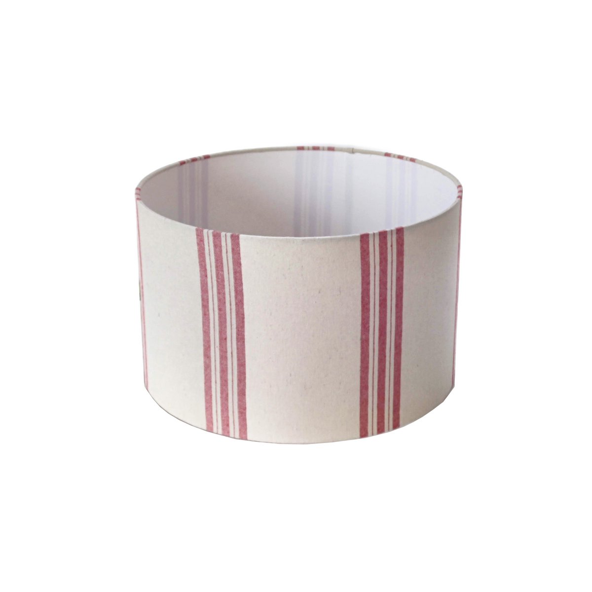 Abat-jour rustique en lin de style français Ø 30 cm