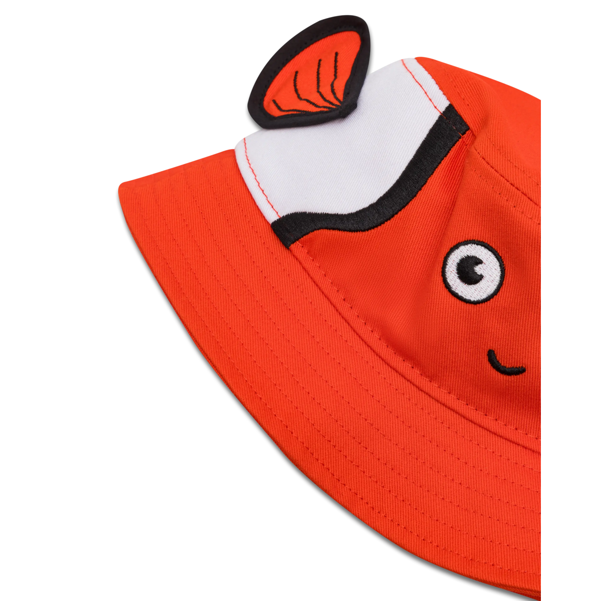koaa – Clara der Clownfisch – Maskottchen Fischerhut orange