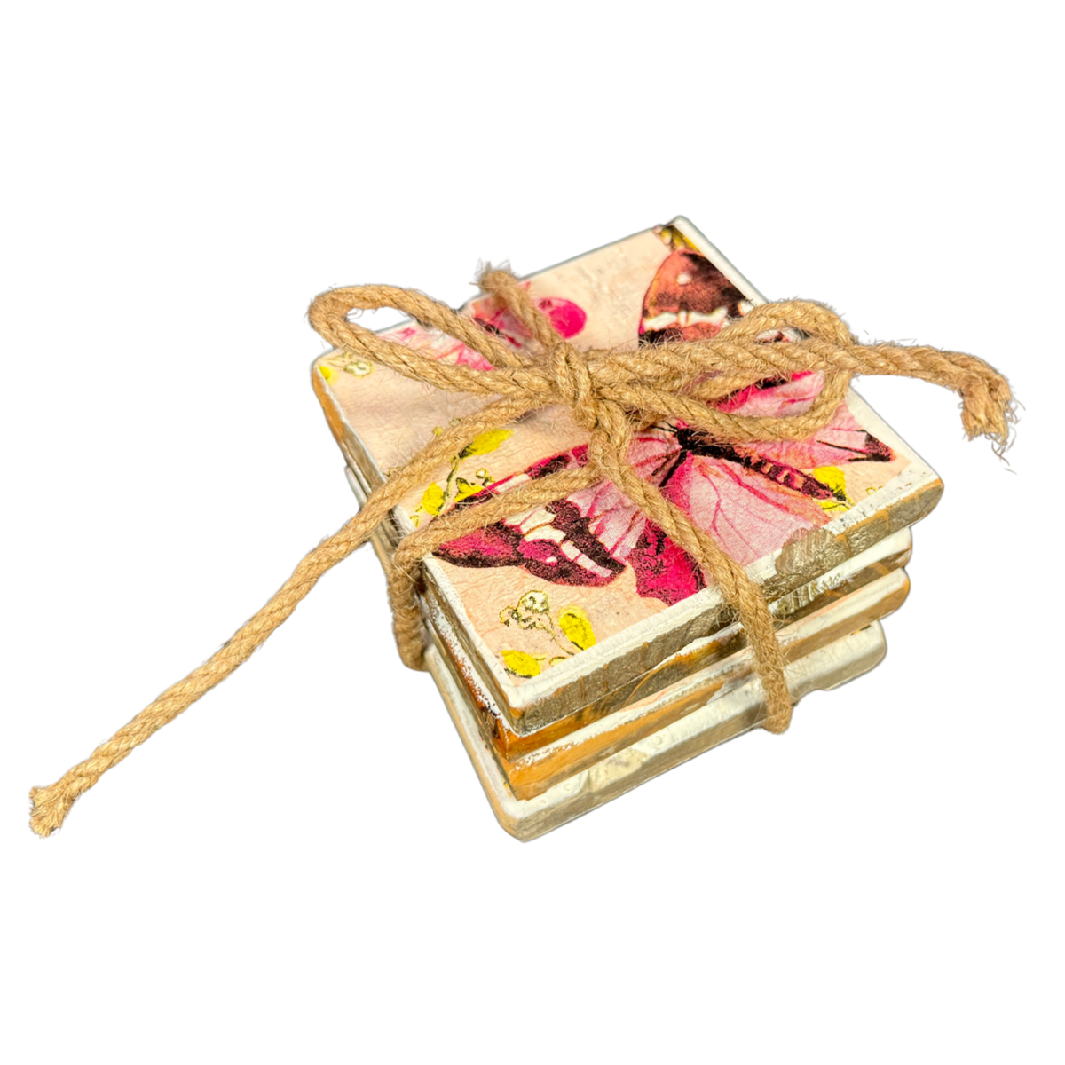 Home Deco Old Dutch Coast Butterfly Pink
