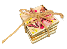 Home Deco Old Dutch Coast Butterfly Pink