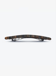 Hair clip Irene stripes ocher