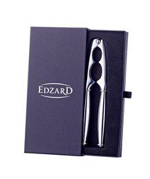 EDZARD nøddeknækker Carlton, klassisk form, forsølvet, længde 17 cm