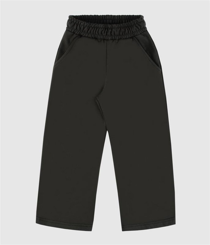 Komfortbukser med brede ben – Trendy Essential til piger