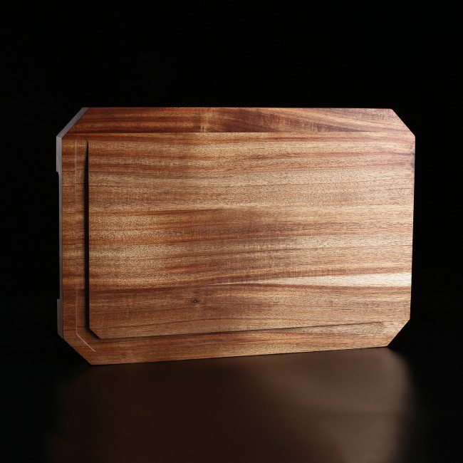 Tabla de cortar IZUMI ICHIAGO - 45x30x3,5cm, madera de acacia tratada con aceite de linaza