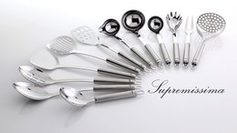 Stainless steel spaghetti server, Supremissima series