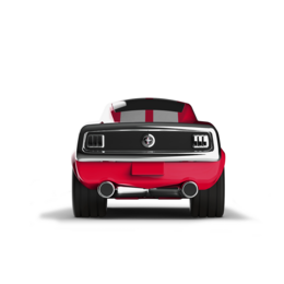 Lille racerbil Ford Mustang Rouge Toy Car