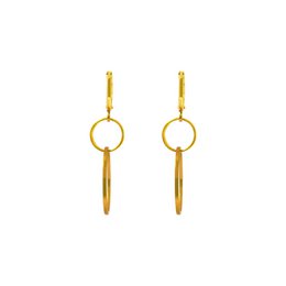 Welcome Huggie Earrings