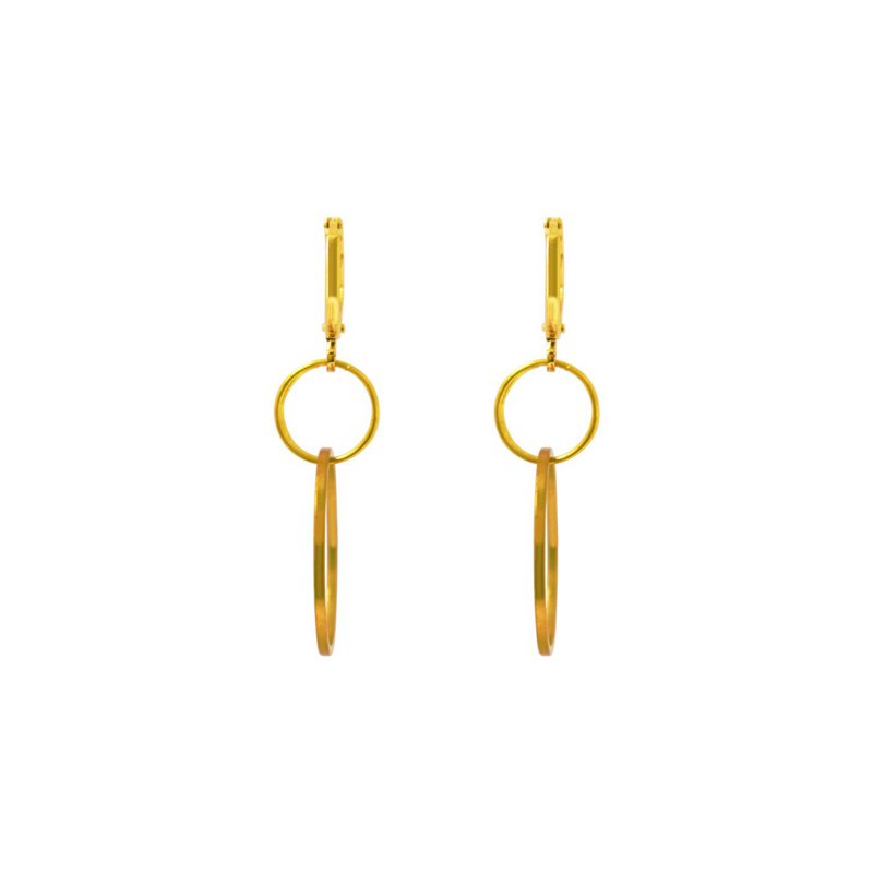 Boucles d'oreilles Welcome Huggie