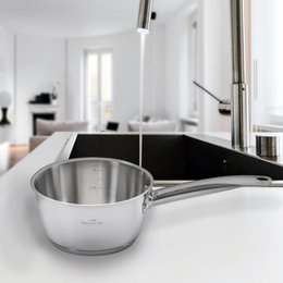 Pour & Cook Saucepan with glass lid - 16 cm