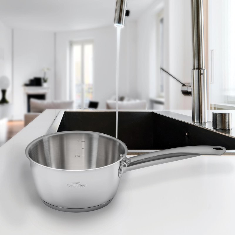 Pour & Cook Saucepan with glass lid - 16 cm