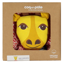 Babydecke aus Bio-Baumwolle, Giraffe