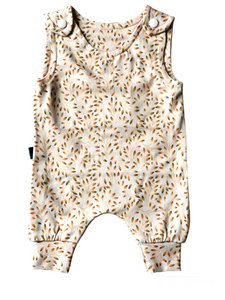Premature dungarees "old pink twigs"