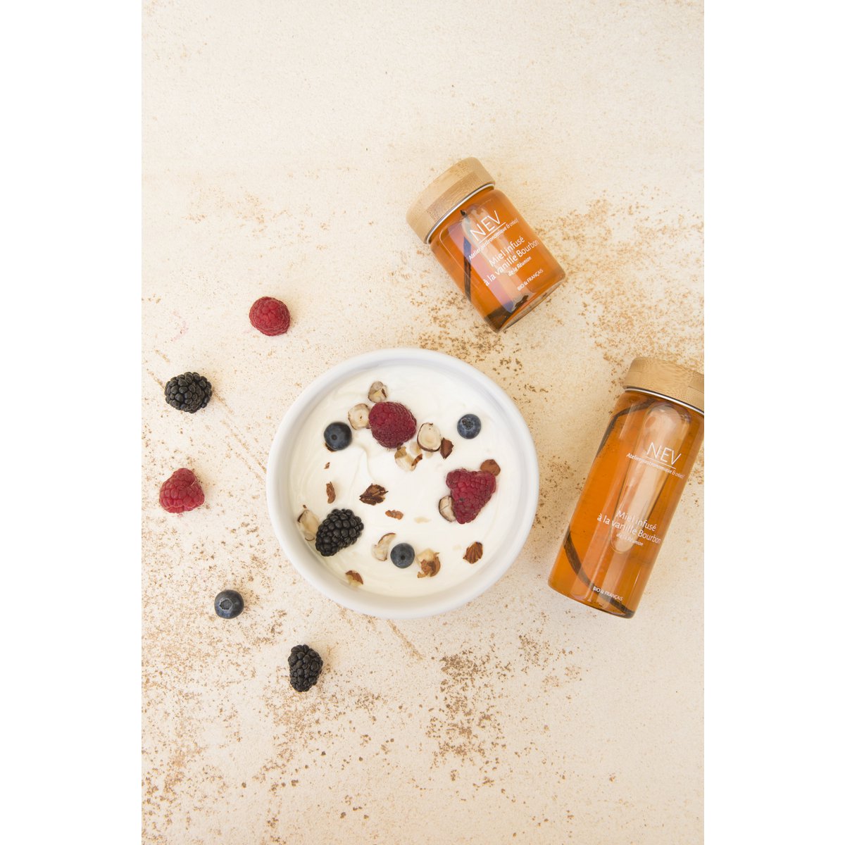 Miel infusé à la vanille Bourbon