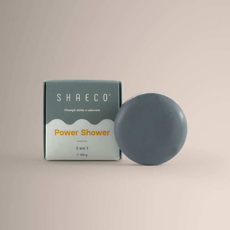 POWER SHOWER SHAMPOO OG SÆBEBAR 2 I 1 100 G / 3,53 OZ