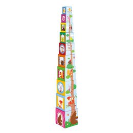 Lelin® Stapelblokken - Bosdieren