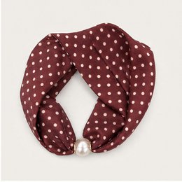 HS Pearl Scarf Dot Print - Multiple Colors