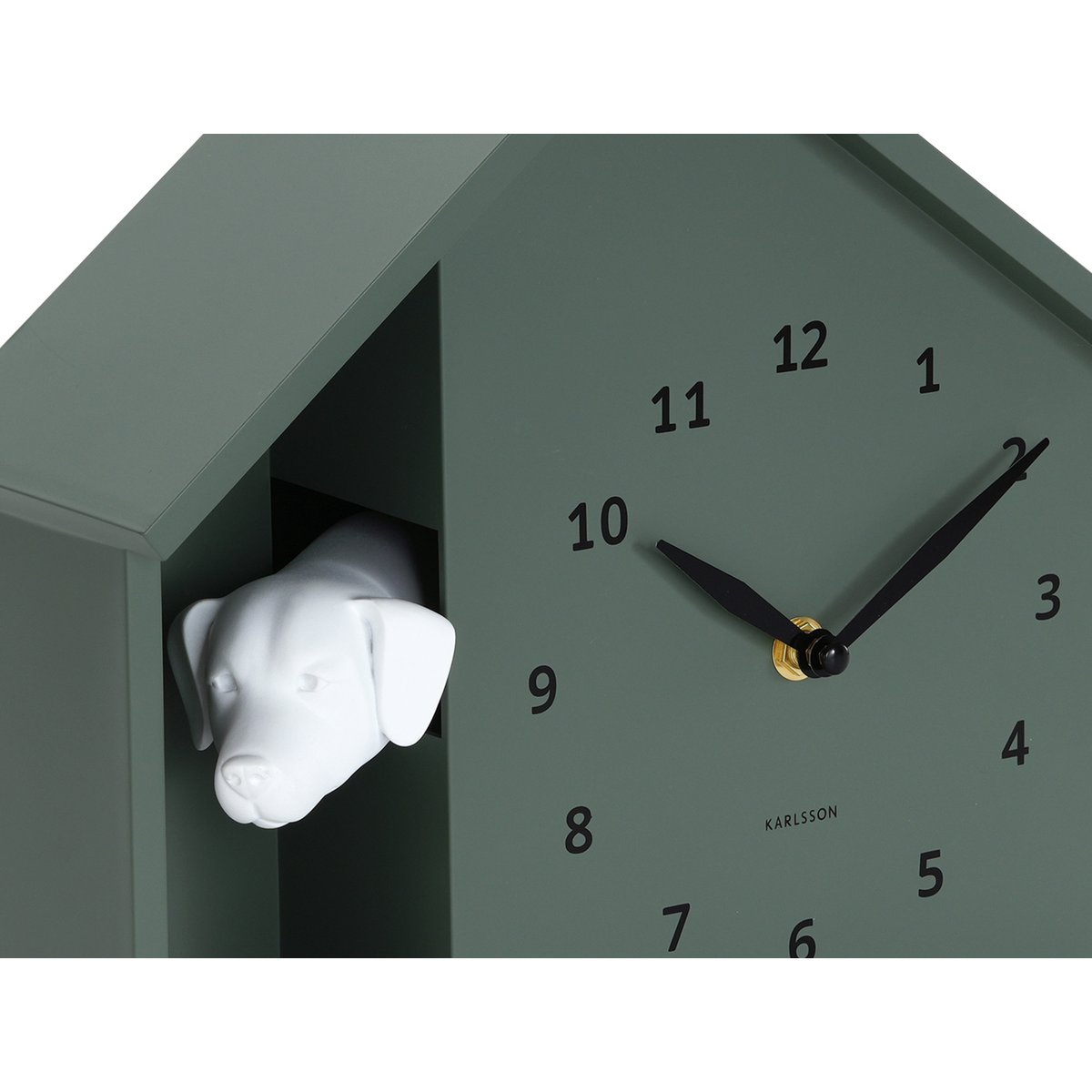 Orologio da parete che sbircia alla pecorina